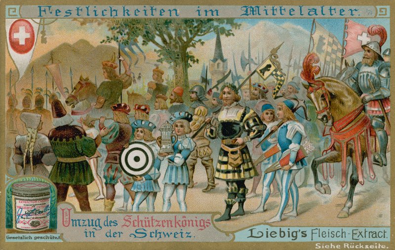 スイスへのロイヤルプログレス 作： ヨーロピアンスクール