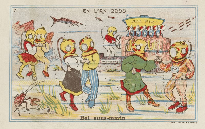 2000年の水中ボール 作： ヨーロピアンスクール