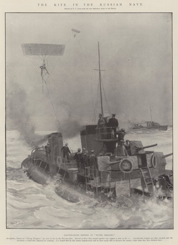 ロシア海軍の凧 作： フレッド・T・ジェーン