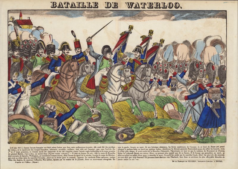 ウォータールーの戦い 作： フランス語学校