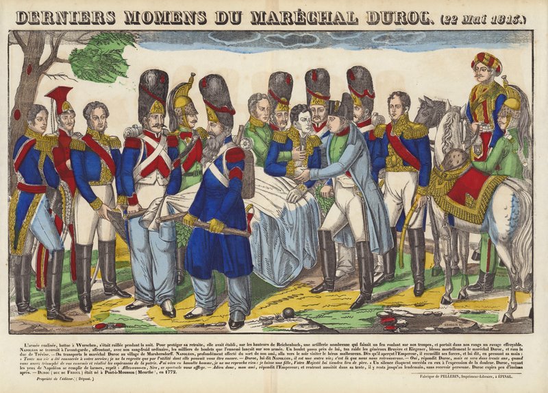 マレシャルデュロックの最後の瞬間、1813年5月22日 作： フランス語学校