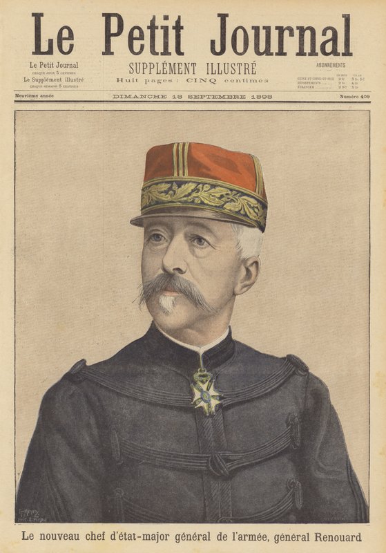 フランス軍の新参謀総長、ルヌアール将軍 作： フランス語学校