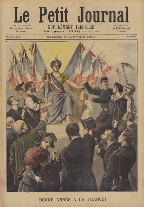 フランスに明けましておめでとう 作： フランス語学校
