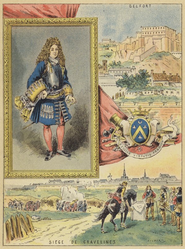 Sebastien Le Prestre De Vauban、1633-1707 作： フランス語学校