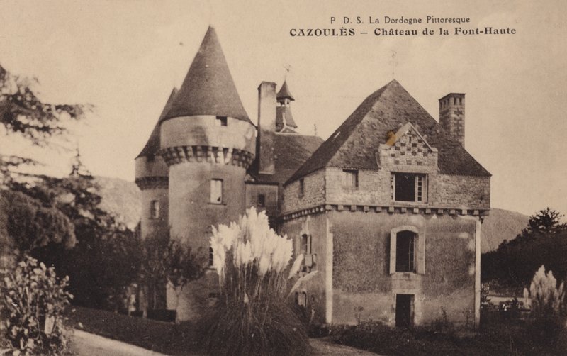 Cazoules、シャトーデラフォンテオート 作： フランスの写真家