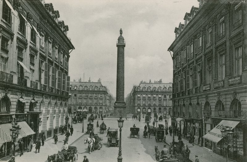 La Place Vendome、The Place Vendome（グラビア） 作： フランスの写真家