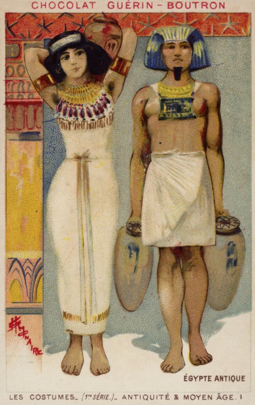 古代エジプトの衣装 作： フランス語学校