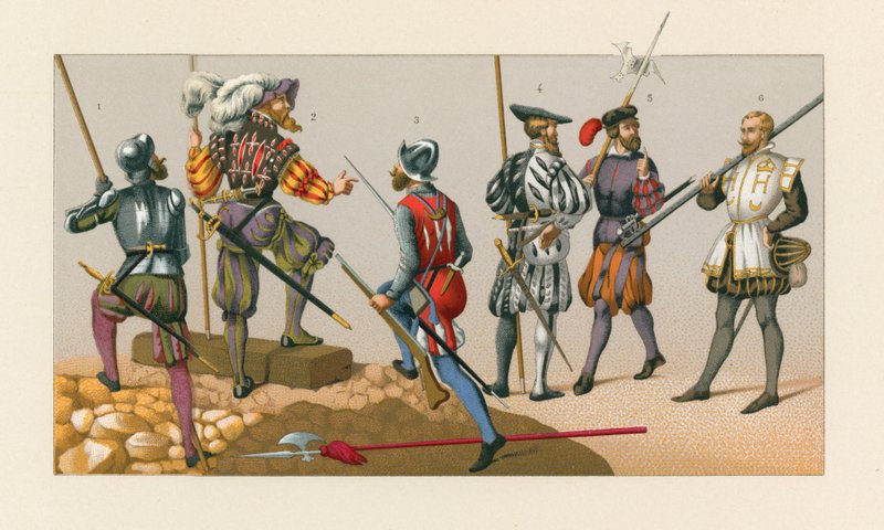 フランス16世紀の衣装 作： フランス語学校