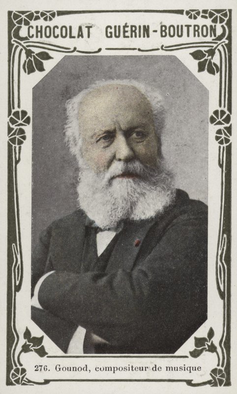 Gounod、音楽作曲家（カラー写真） 作： フランス語学校