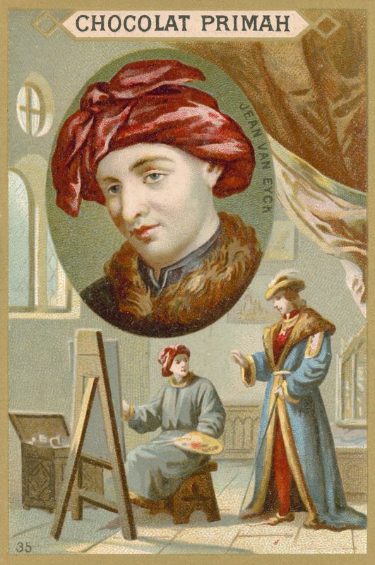 ヤンファンエイク、フランドルの画家 作： フランス語学校