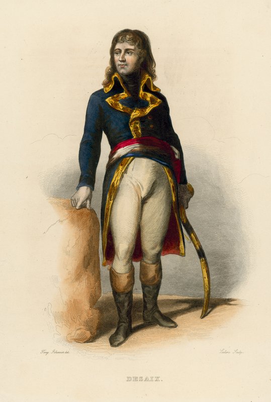 Le General Desaix (カラーの彫刻) 作： フランス語学校