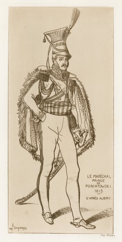 ポニアトフスキー元帥、1813年 作： フランス語学校