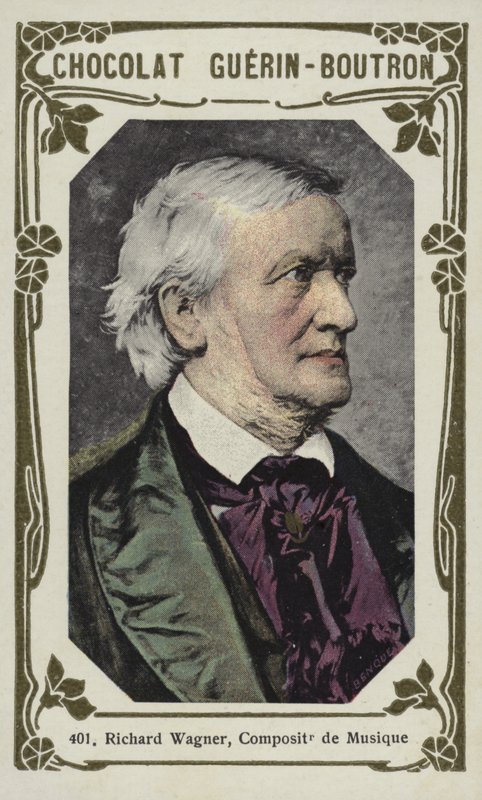 Richard Wagner、Music Composer（カラー写真） 作： フランス語学校