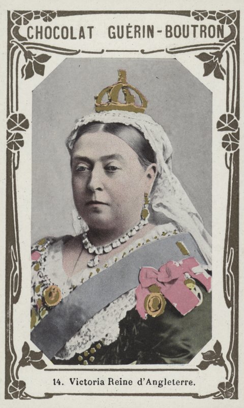 Victoria Reine dAngleterre（カラー写真） 作： フランス語学校
