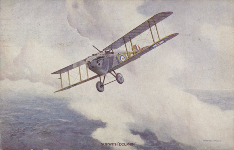 Sopwith Dolphin 戦闘機 (カラーリソ) 作： ジェフリー（後）ワトソン