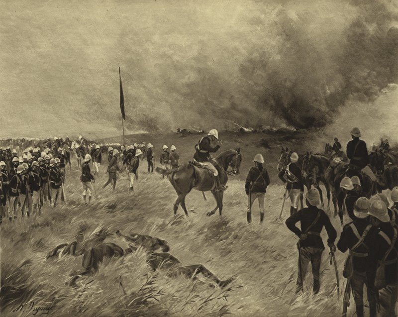 クーマシーの占領、1873-1874（グラビア） 作： アンリ・ルイス・デュプレー