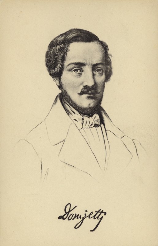 ガエターノ・ドニゼッティ、イタリアの作曲家（1797-1848） 作： イタリア語学校
