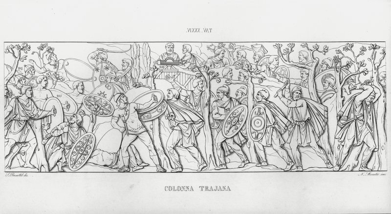 La Colonna Trajana、Trajan？Sコラム 作： イタリア語学校