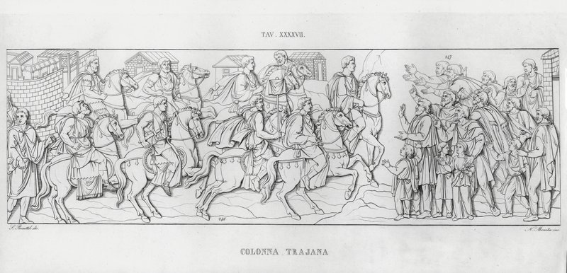 La Colonna Trajana、Trajan？Sコラム 作： イタリア語学校