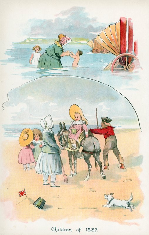1837年の海辺 作： JRシンクレア