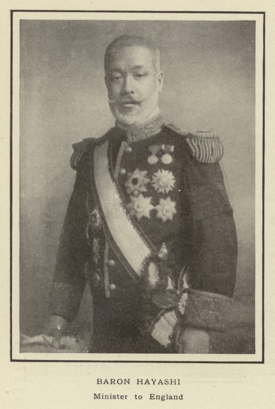 林男爵、イギリス大臣 作： 日本の写真家