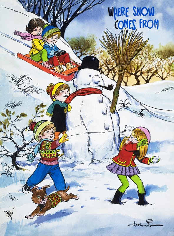 雪はどこから来るのか 作： ヘスス・ブラスコ