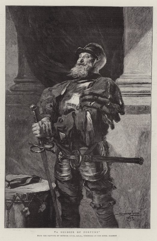 フォーチュンの兵士 作： ジョン・シーモア・ルーカス