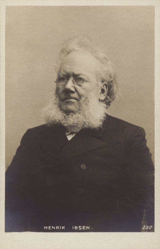 ヘンリックイプセン（1828〜1906年）、ノルウェーの劇作家 作： ノルウェーの写真家