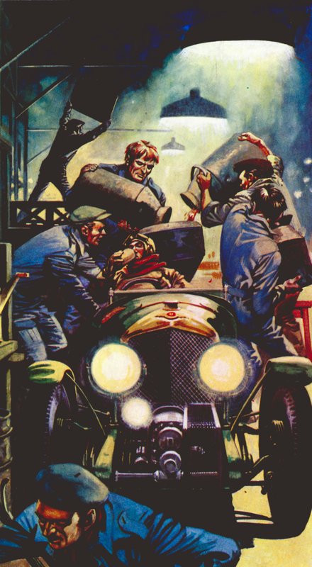 1928 4.5リットルベントレーアットルマン 作： ピータージャクソン