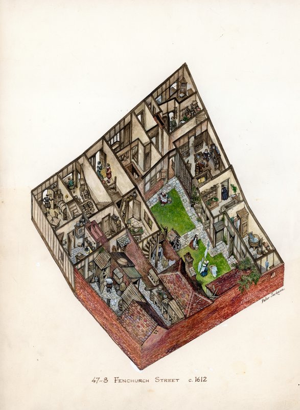47-48 Fenchurch Street、ロンドン 作： ピータージャクソン