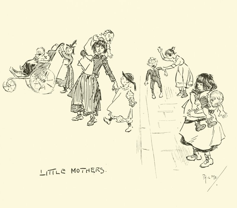 Phil Mays Gutter-Snipesのイラスト 作： フィル・メイ