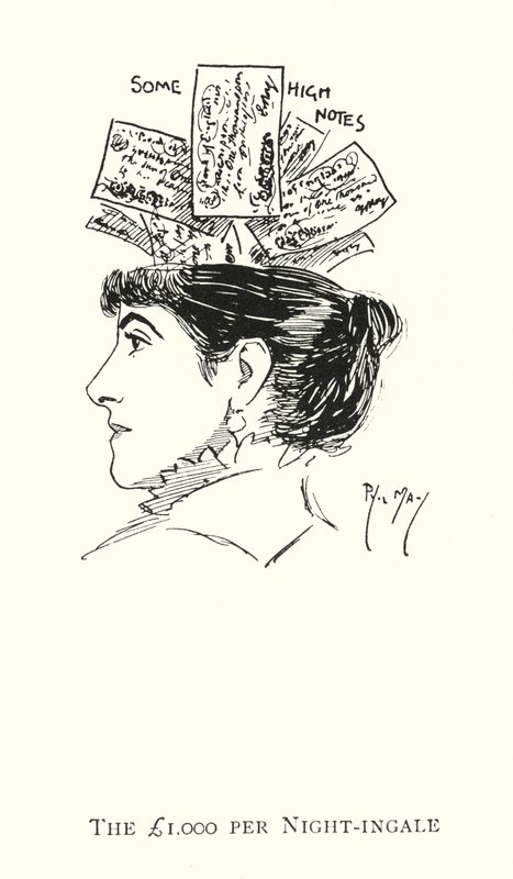The £1,000 per Night-ingale (litho) 作： フィル・メイ