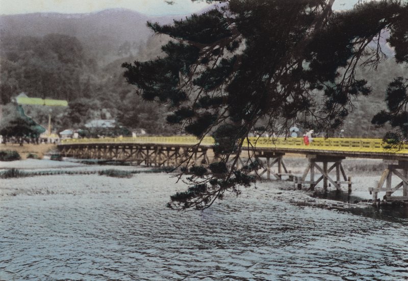 日本、1912年頃。京都・嵐山（写真 作： 写真家日本人