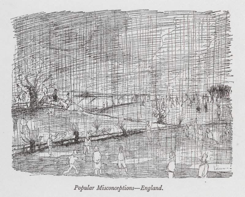 ポピュラーな誤解、イギリス（リトグラフ） 作： ポン (1908 40)