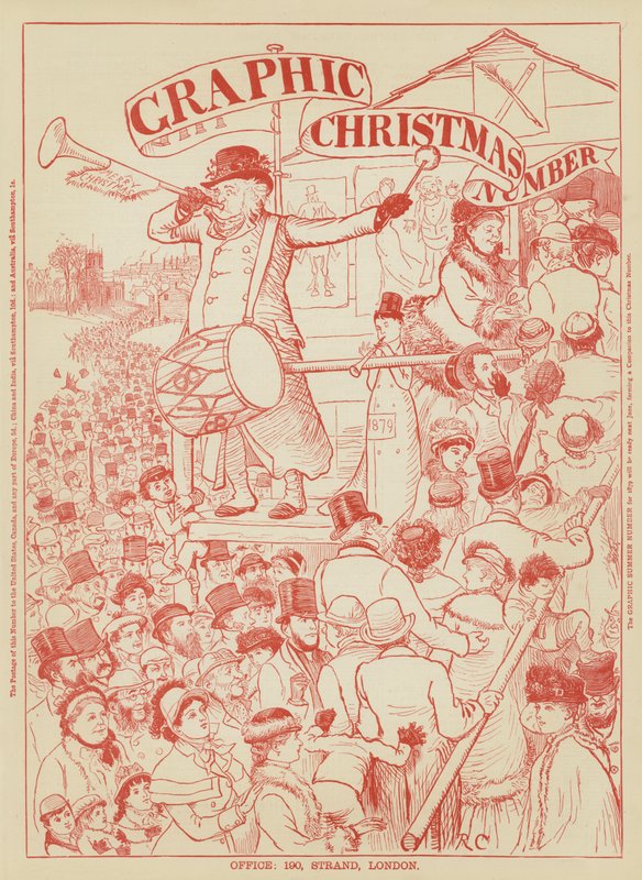 クリスマスのお祭り 作： ランドルフ・カルデコット