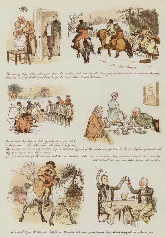 Curmudgeonsのクリスマス 作： ランドルフ・カルデコット