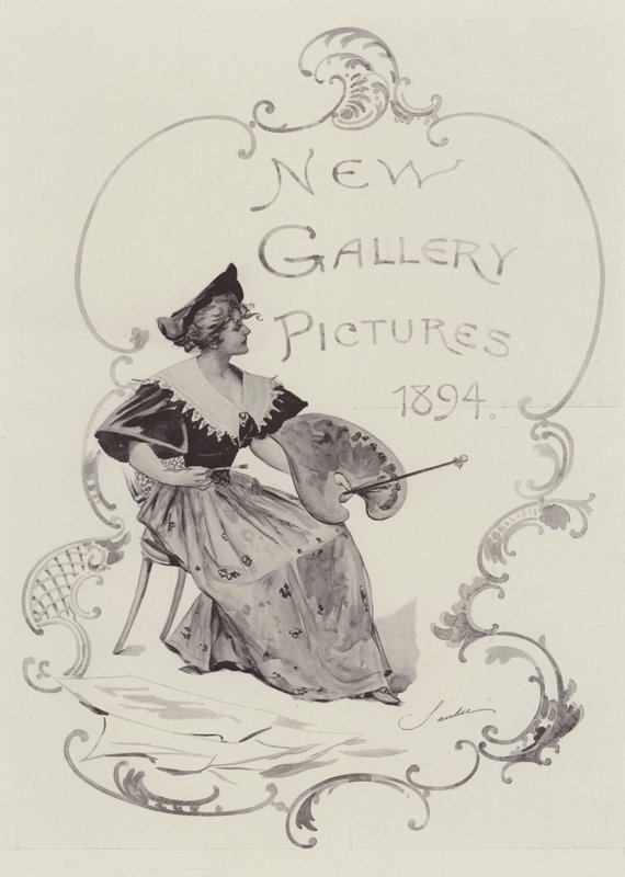新しいギャラリーの写真、1894 作： ロバート・ザウバー