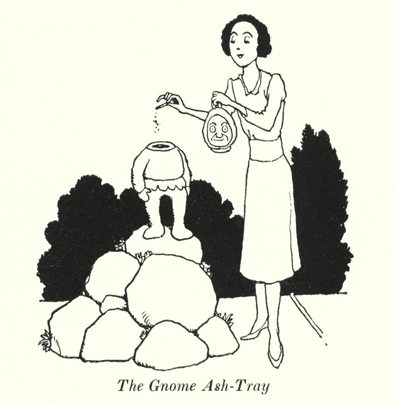 The Gnome Ash-Tray (litho) 作： ウィリアムヒースロビンソン