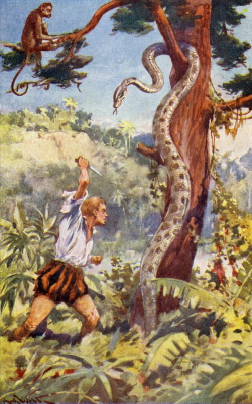 デニスはミランドラを救う 作： Archibald Bertram Webbの後