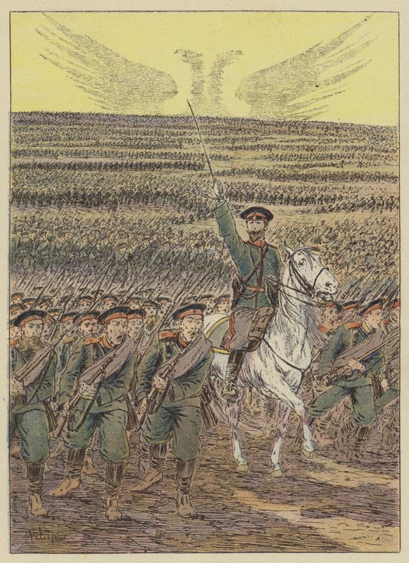 ロシア軍 作： ルイ・チャールズ・ボンブルドの後